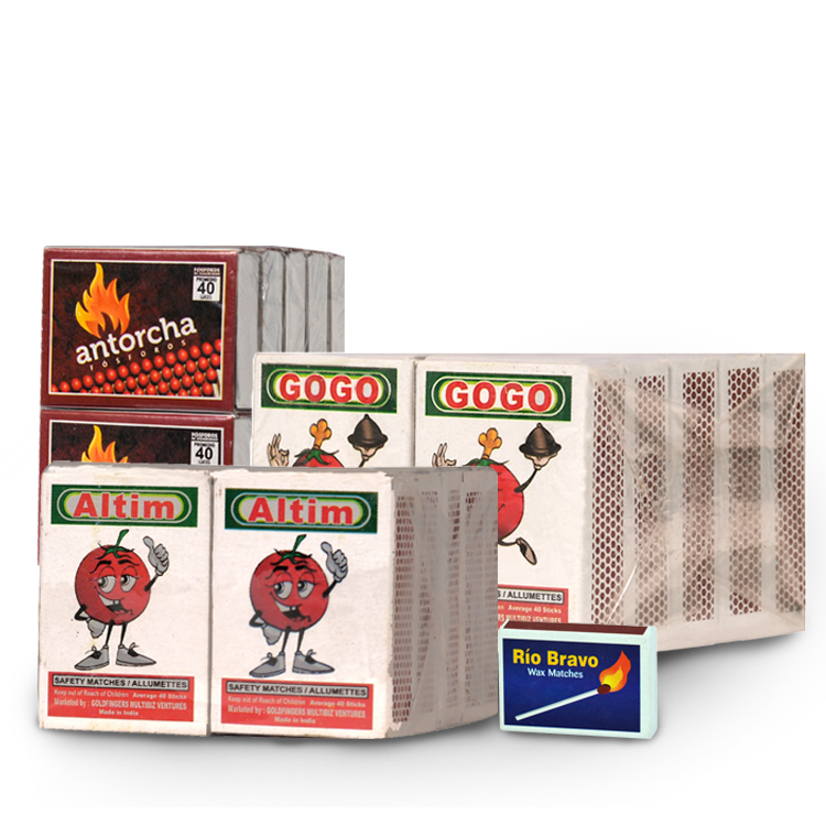 Branded Matchbox Packaging Manufacturers in India Apex Match's branded matchbox packaging designed for global markets and retail shelves.